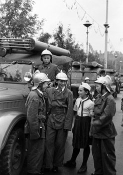 Юные пожарные в советское время