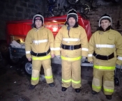  Добровольцы получили новое оборудование для борьбы с пожарами