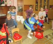 Занятие по пожарной безопасности для воспитанников детского сада «Буратино»