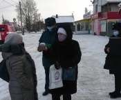 Профилактический рейд в частном секторе города Усолье-Сибирское