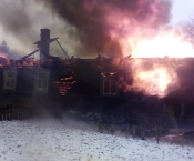 Ботановские добровольцы оказали помощь в тушении пожара