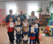 Работники ВДПО в гостях у воспитанников Конобеевского детского сада