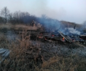 В Уваровском районе добровольцы потушили 2 пожара