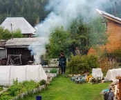 Иркутское отделение ВДПО ежедневно патрулирует участки садоводов