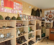 В пожарном депо Курбатовской ДПК открылся военно-исторический музей 