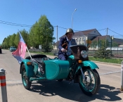 Автопробег ретро техники в честь 75-летия Великой Победы