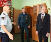 Глава Республики Алтай Олег Хорохордин посетил региональное отделение ВДПО