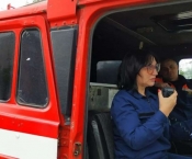 Отделение ВДПО г. Асбеста провело агитпробег по профилактике пожаров 
