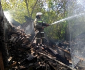 Трудовые будни пожарных-добровольцев Белогорья