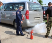 Обучение пожарных-добровольцев ДПК «Григоровское»