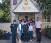  Руководитель ГУ МЧС России по Ростовской области посетил Таганрогское и Шахтинское отделения ВДПО