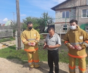 Пожарные-добровольцы Тамбовщины выходят в рейды