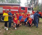 В лагере «Юность» прошел социальный квест по пожарной безопасности «Пожарные, вперед!»