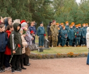 Торжественно-траурная церемония, посвященная 79-ой годовщине образования плацдарма «Невский пятачок» 