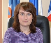 Поздравление начальнику управления организации деятельности и контроля ЦА ВДПО О.В. Лебедевой