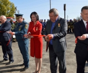 Открытие нового пожарного поста в хуторе Красный Мелиоратор