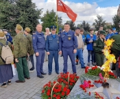 Сотрудники ВДПО почтили память жертв блокады Ленинграда 