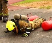 Пожарно-спасательный спорт: соревнуются добровольцы