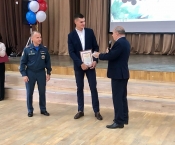 В Московской области наградили членов сборной России по пожарно-спасательному спорту 