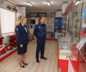 Визит руководства Всероссийского добровольного пожарного общества в Белгородскую область
