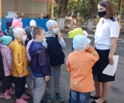 Инструкторы ВДПО организовали День безопасности для дошколят