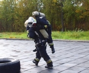 Соревнования по пожарно-спасательному спорту в Кировском районе  