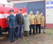 Новое пожарно-техническое вооружение для добровольной пожарной команды села Берёзовка
