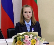 Школьницу-героя из Забайкалья наградили медалью Совета Федерации «За проявленное мужество»