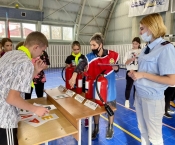 Городские соревнования среди ДЮП «На линии огня» прошли Южно-Сахалинске.