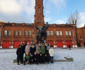 Пожарно-техническая выставка радушно встретила кронштадтских школьников!